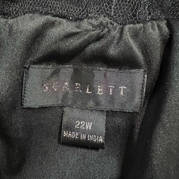 Scarlett Black Lace Long Sleeve Jumpsuit‎ - Picture 5 of 12